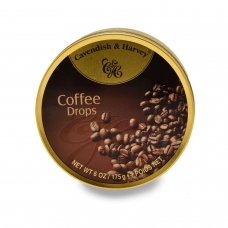 Леденцы Cavendish & Harvey с кофейным вкусом (coffee deluxe drops) 175г