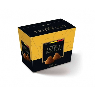 Фото упаковки Belgian Truffles трюфели со вкусом карамели (caramel flavour) 150г