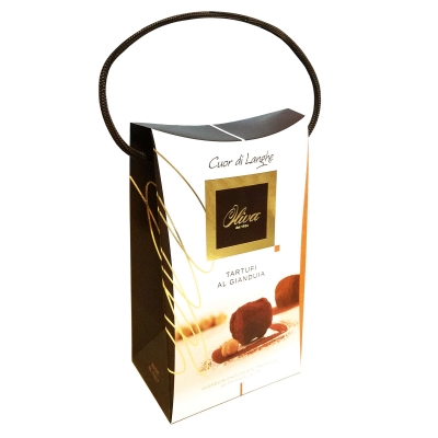 Фото упаковки Kelly шоколадных конфет Oliva трюфели джандуйя Tartufi Al Gianduia 150г