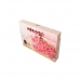 Фото коробки конфеты Hajabdollah из царской халвы в белой и шоколадной глазури Розы Розовые вид стоя