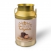 Фото упаковки конфет из царской халвы в шоколадной глазури со вкусом имбиря "Тиянь Белая" 300гр ж/б