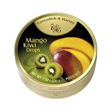 Леденцы Cavendish & Harvey манго и киви (mango & kiwi drops) 200г