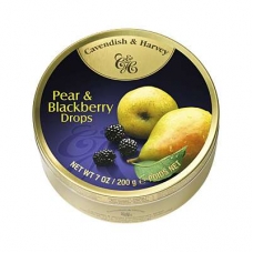 Леденцы Cavendish & Harvey груша и ежевика (pear & blackberry drops) 200г