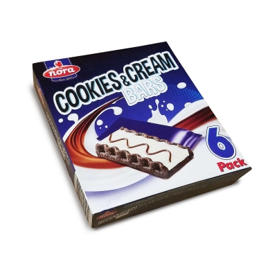 Нора Печенье с какао, с белым кремом и молоч.шок."Cookies 'N Cream" (25г*6) 150г