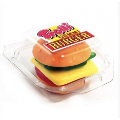 Фото упаковки мармелада Trolli Бургер жевательный Burger 50г