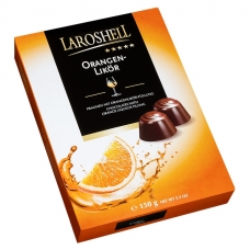 Ла Рошель шоколадные конфеты с начинкой апельсиновый ликёр 150г